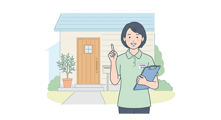 訪問看護師のスタッフイラスト